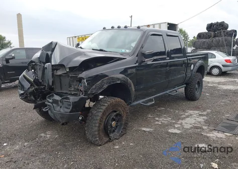 2004 Ford F-250 Lariat/Xl/Xlt from USA, damaged, VIN 1FTNW21LX4EA11928